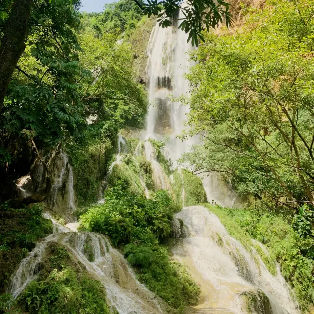 Most Famous Erawan Waterfalls