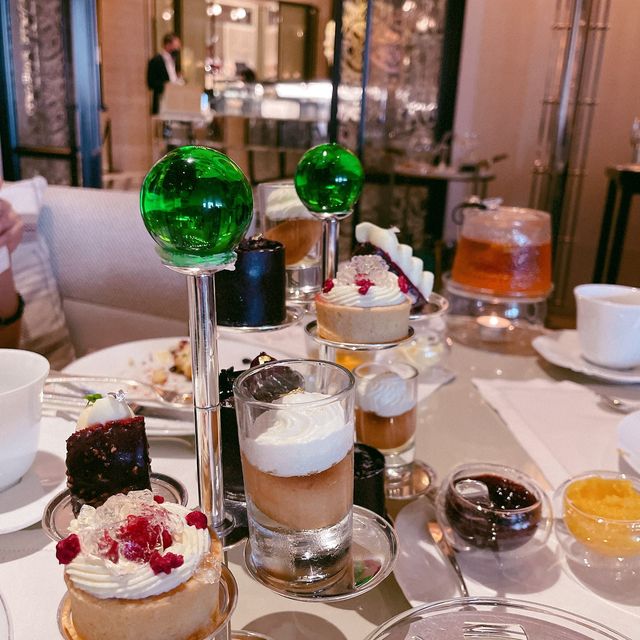 月花廿萬住瑰麗酒店才可享受一下這裏的high tea