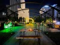 Dining under the stars