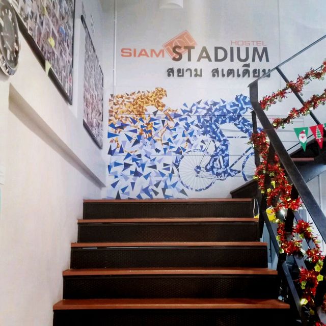 siam stadium  hostel in the city