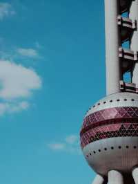 The Oriental Pearl Tower, Shanghai 🇨🇳✈️🌍