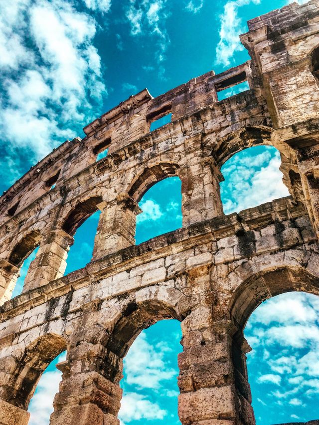 Beautifully Preserved Roman arena in Croatia