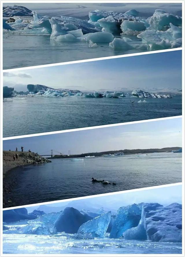 In June, Iceland, from Vik to the glacier lake, all the way.