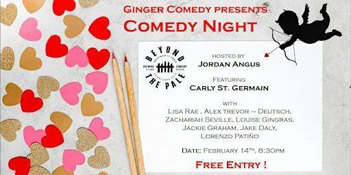 Ginger Comedy Presents: Comedy Night @ Beyond the Pale | 250 City Centre Avenue, Ottawa, ON, Canada