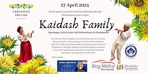 Musical Comedy “The Kaidash Family” | The Sanctuary Arts Centre