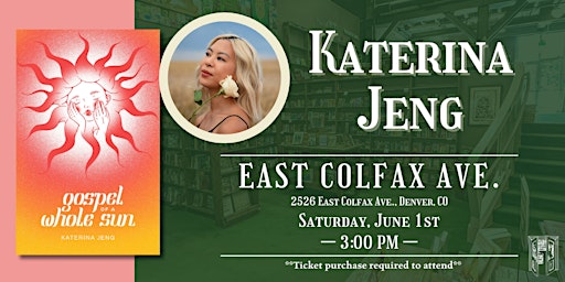 Katerina Jeng Live at Tattered Cover Colfax | Tattered Cover Colfax Ave
