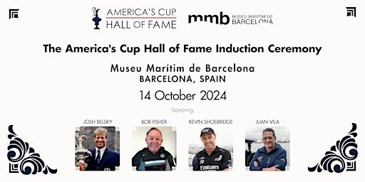 America's Cup Hall of Fame Induction Ceremony, 2024 | Barcelona Maritime Museum