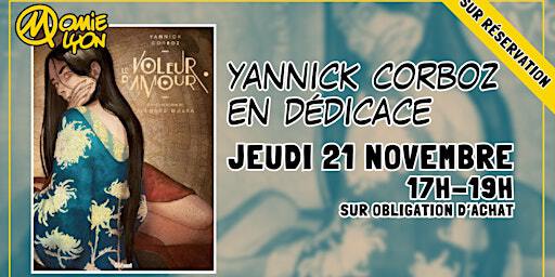 Yannick Corboz en dédicace à Momie Lyon ! | Librairie Momie Lyon