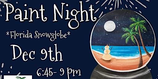 Florida Wooden Snowglobe Paint Night | Beach Club Lake Worth