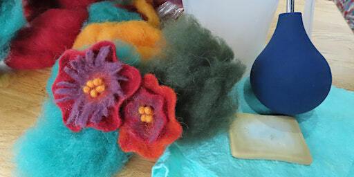 Croeso Cynnes: Blodau Ffelt / Warm Welcome: Felt Flowers | Y Stiwdio