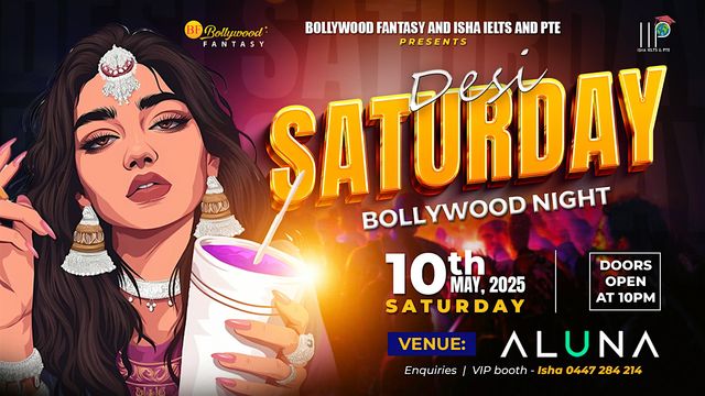 Desi Saturday - Bollywood Night in Darwin | ALUNA Nightclub & Lounge