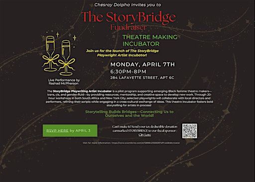 The StoryBridge Fundraiser: A Theater Making Incubator | Lafayette Street