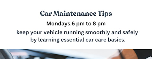 Car Maintenance Tips | 70-72 St John St