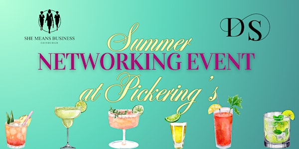 Summer networking & nibbles at Pickering's | Summerhall Distillery