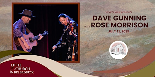 Dave Gunning with Rose Morrison | Vicar’s View Venue