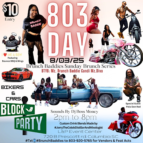 803 Day Bikers & Cars Block Party | 720 Prescott Rd