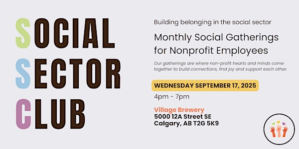 Social Sector Social - September 17, 2025 | Village Brewery