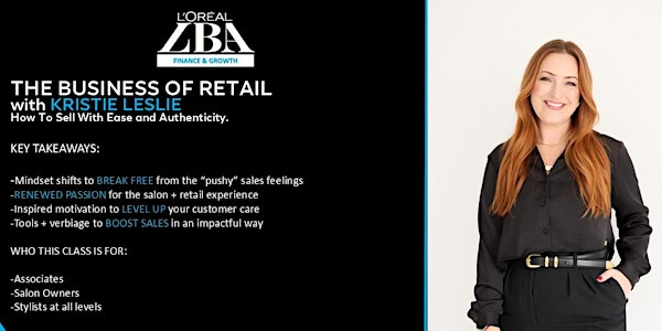 The Business Of Retail with Kristie Leslie | 401 The West Mall