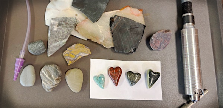 Level 2  - Stone Carving a Heart | NW Rockhounds