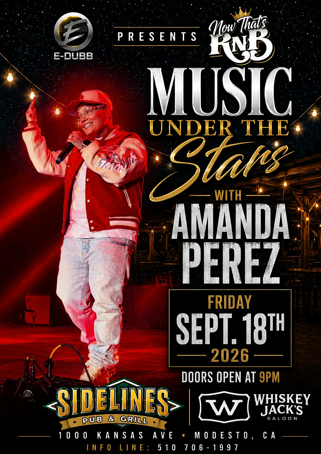 Amanda Perez Live at Sidelines Whiskey Jacks | Sidelines Whiskeyjacks