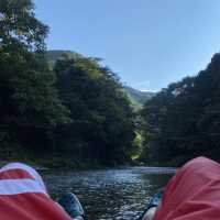 秋川渓谷の大自然でテントサウナ