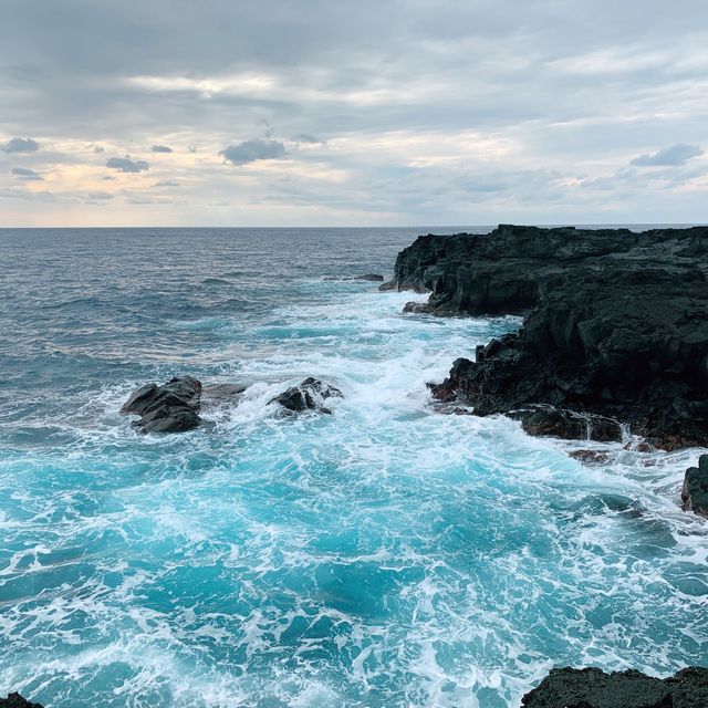 【八丈島】夕日スポット！南原千畳敷