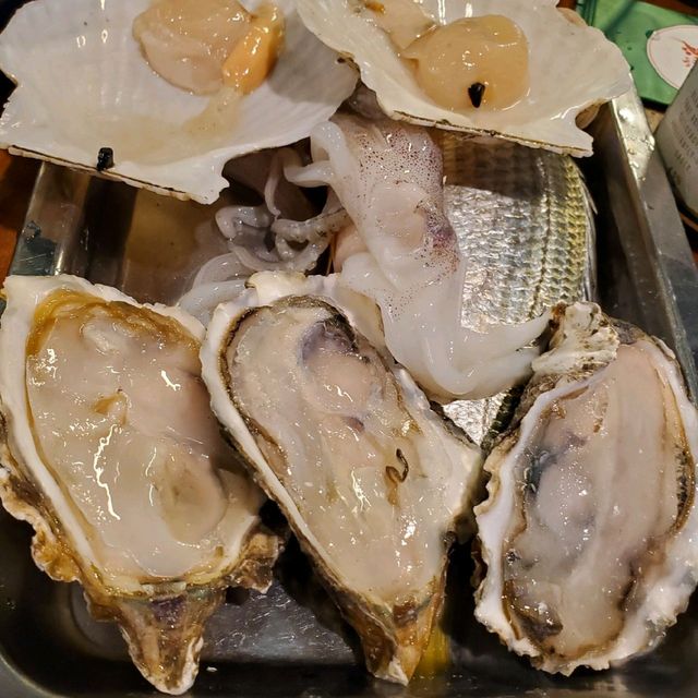 【想食大頭蝦🦐自己夾自己燒啦😆】