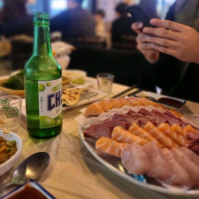 겨울철 걱정없이 먹을 수 있는 회 🐟 