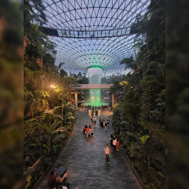 Breathtaking Indoor Waterfall