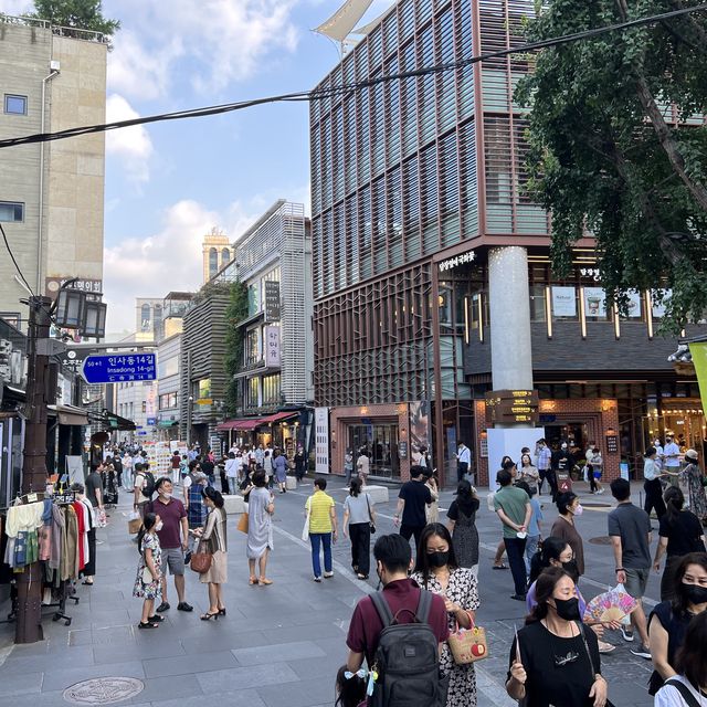 【韓国/ソウル】観光の定番且つお土産買うなら仁寺洞！