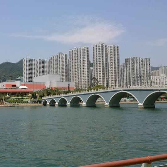 Explore out the great view of Shing Mun river