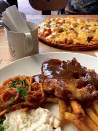 Nice presentation with nice foods 