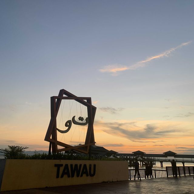 Beautiful Sunset at Tawau