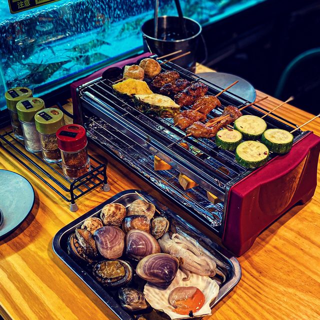 新鮮生猛流水蝦放題🦐剩食海鮮已回本