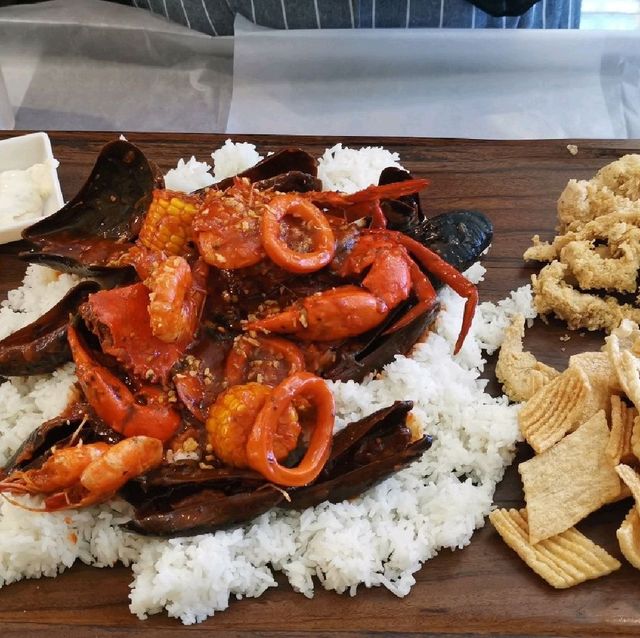 Seafood Tail Palao. 😋😋😋😋