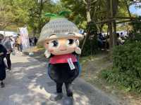 天神中央公園で開催された『ふくおか町村フェア』