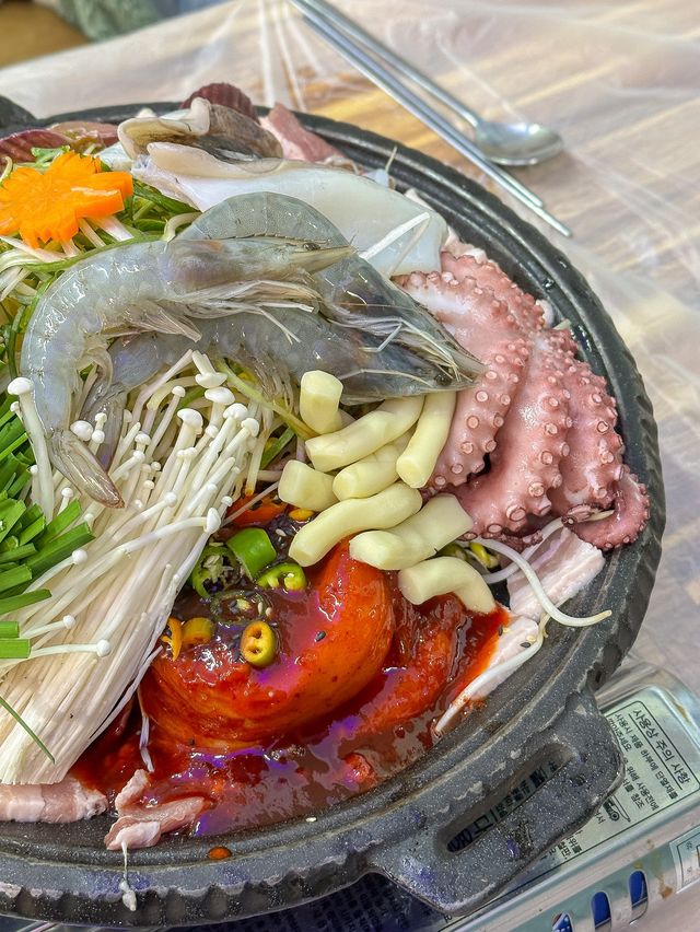 여수 이순신광장 맛집, 도시어부 돌문어삼합