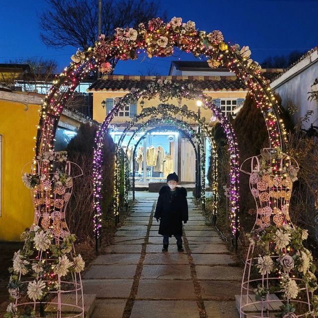빛축제가 열리는 파주 프로방스마을💕