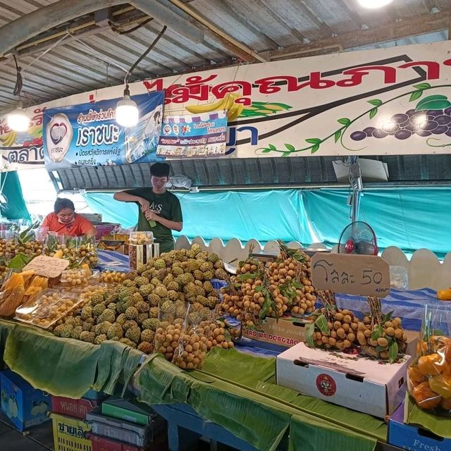 🤗หยุดยาวปีใหม่ ตลาดน้ำวัดลำพญา เปิดทุกวันจ้า