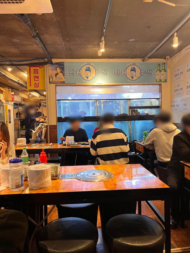 韓国/ソウル【江南】コスパ良し🙆‍♀️おいしいお刺身のお店🐟