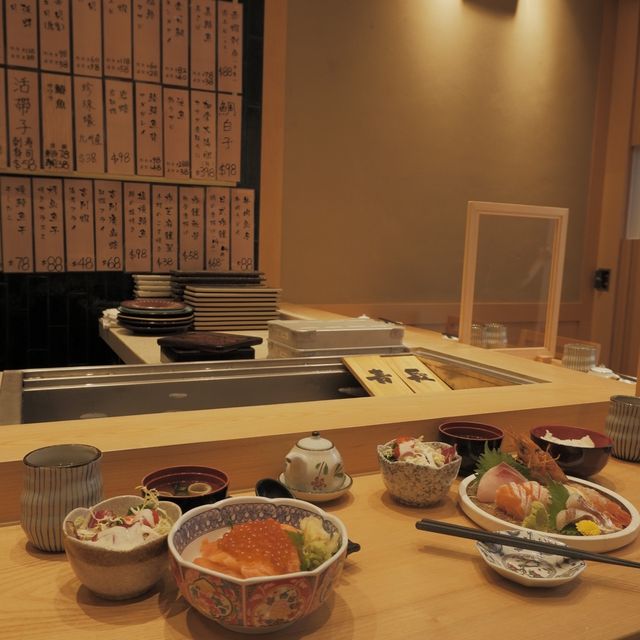 日式即席料理，視覺和味覺的享受 