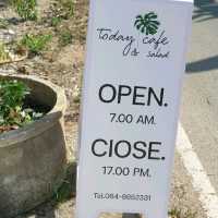  Today café &saladคาเฟ่น่ารักเปิดใหม่ มินิมอล