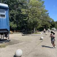 緑あふれる公園SLがあるよ！生田緑地
