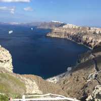 Santorini wine tasting with amazing view!