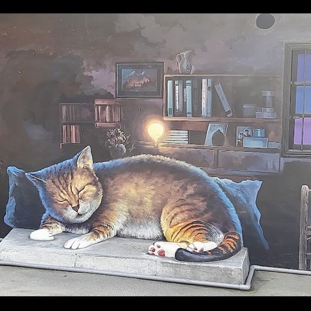 有趣的貓咪彩繪村｜🐱🐱🐱