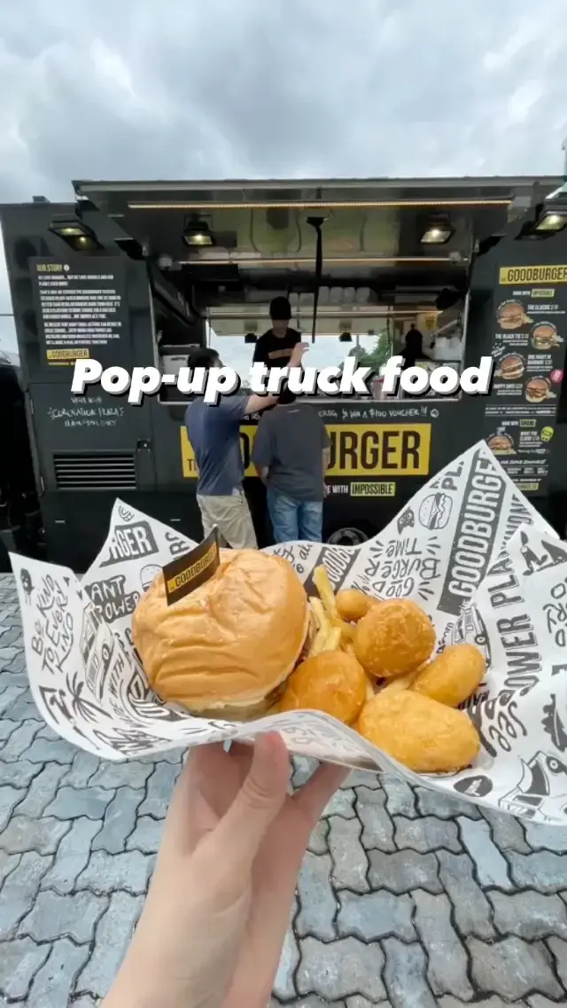 Pop up truck food