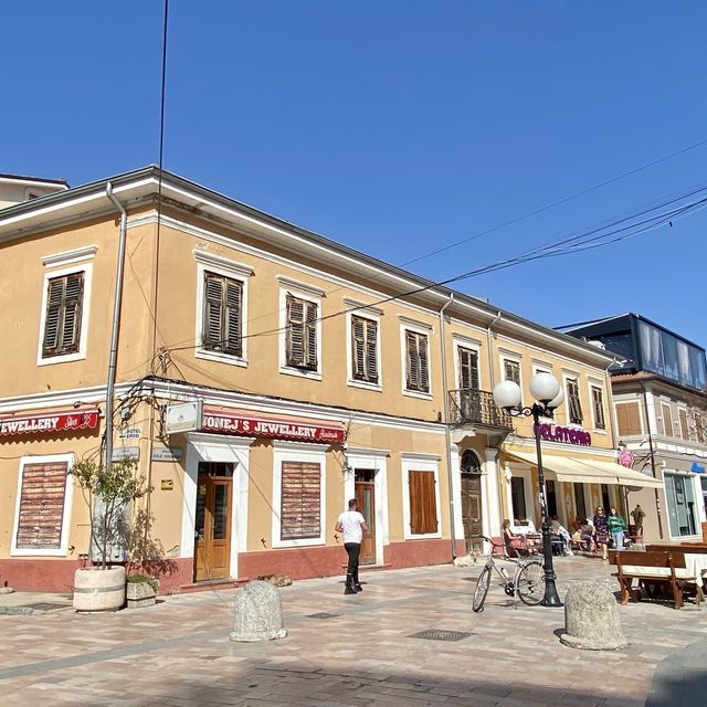 Pedestrian street of Shkoder