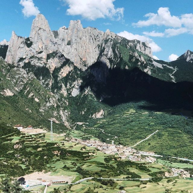 Zhagana Mountain Valley in South-Gansu