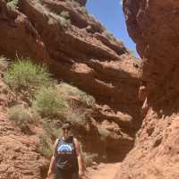 Breathtaking view at Zhangye’s Grand Canyon