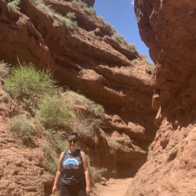 Breathtaking view at Zhangye’s Grand Canyon